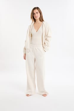 Pantalon de pyjama taille élastiquée avec coton;${refinementColor}
