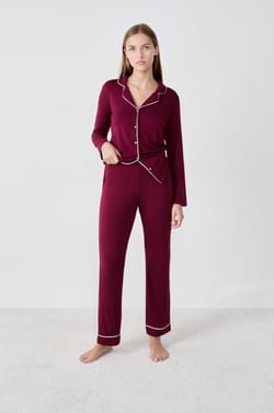 Pantalón de pijama;${refinementColor}