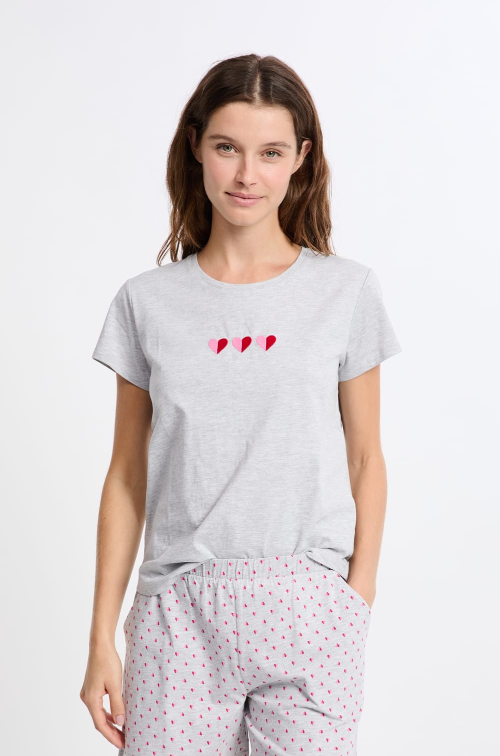 Pyjama 2 pièces en coton;${refinementColor}