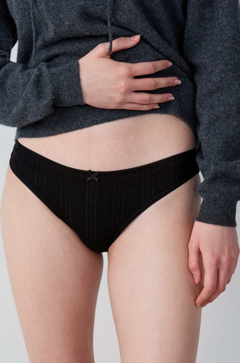 Pack of 3 Pointelle Briefs;${refinementColor}