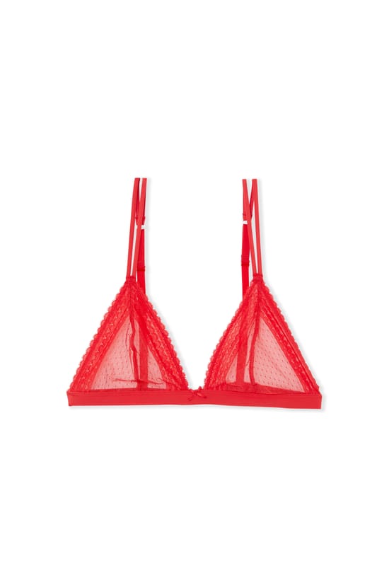 Biustonosz tr&oacute;jkątny z koronki;${refinementColor}