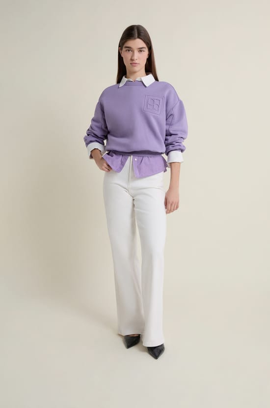 Sweatshirt manches longues;${refinementColor}