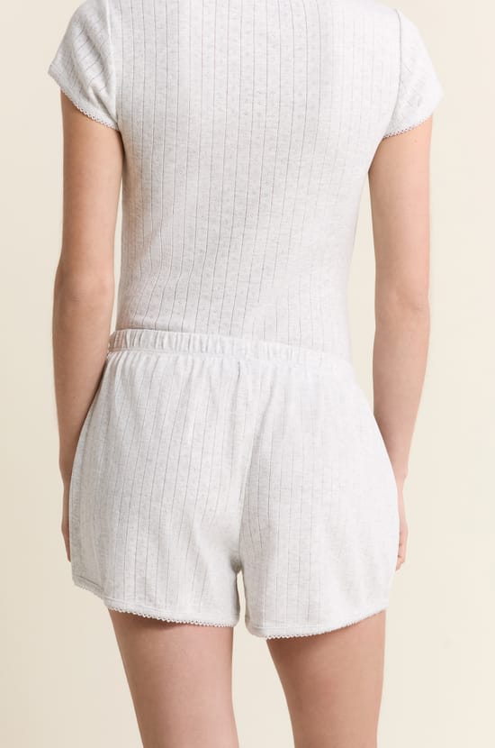 Short de pyjama en coton;${refinementColor}
