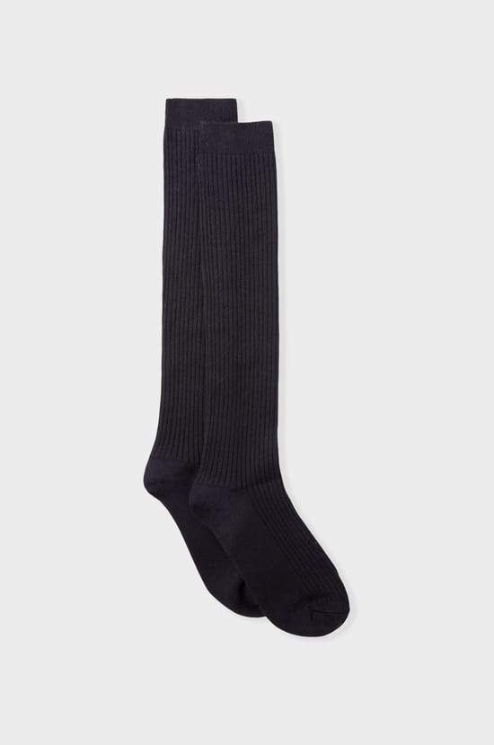 Chaussettes effet côtelé;${refinementColor}
