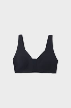 Post-mastectomy wireless bralette with front opening;${refinementColor}