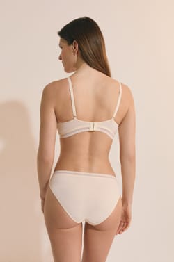 Wireless Bra Lightly Lined in Organic Cotton;${refinementColor}