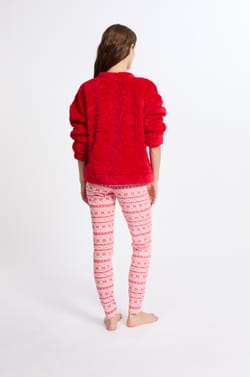 Pyjama 2 pièces à motifs;${refinementColor}