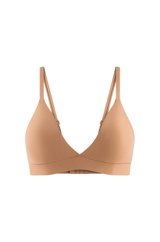 Soutien-gorge triangle en microfibre;${refinementColor}