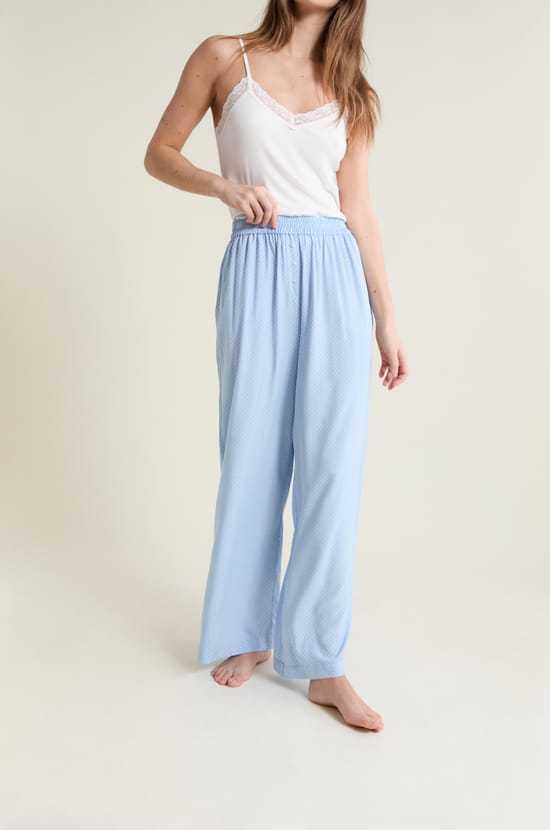Pantalon de pyjama &agrave; pois;${refinementColor}