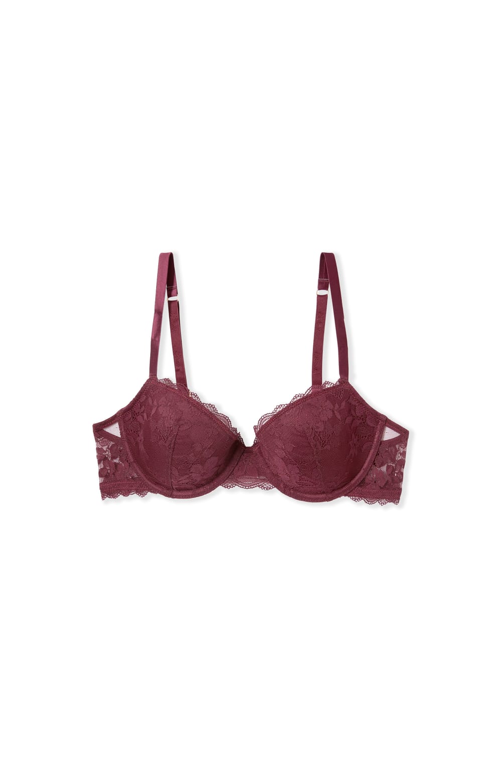 Soutien-gorge coques fines avec broderie;${refinementColor}