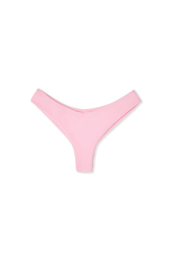 Bas de maillot de bain br&eacute;silien high leg satin&eacute;;${refinementColor}