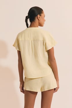 Chemise de pyjama en coton;${refinementColor}