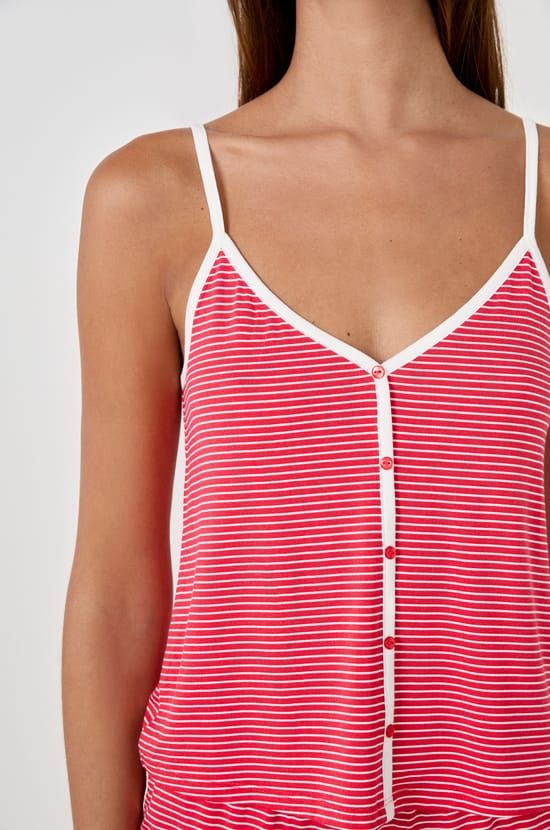 Striped Camisole;${refinementColor}