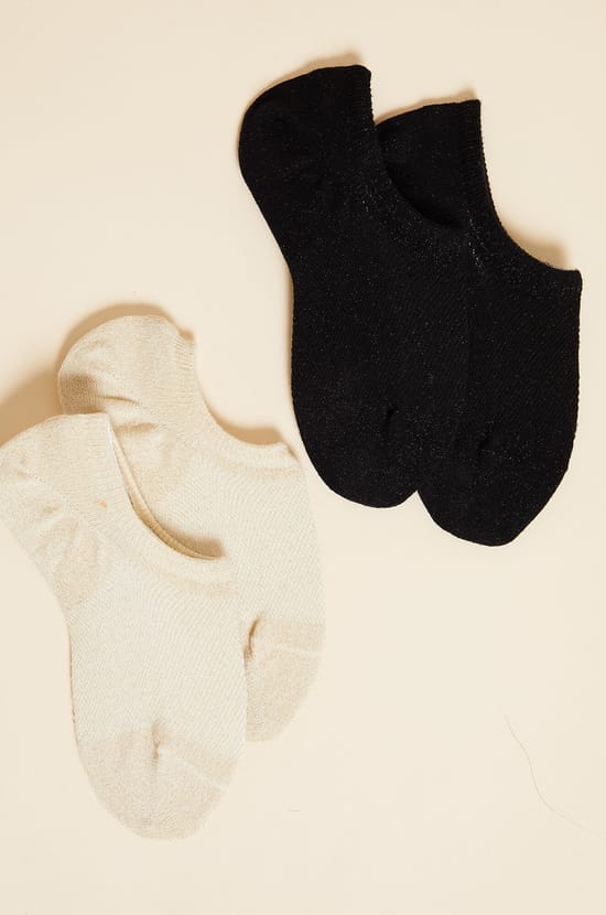 Lot de 2 paires de socquettes essentielles;${refinementColor}