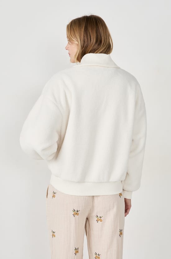 Sweat avec fermeture éclair;${refinementColor}