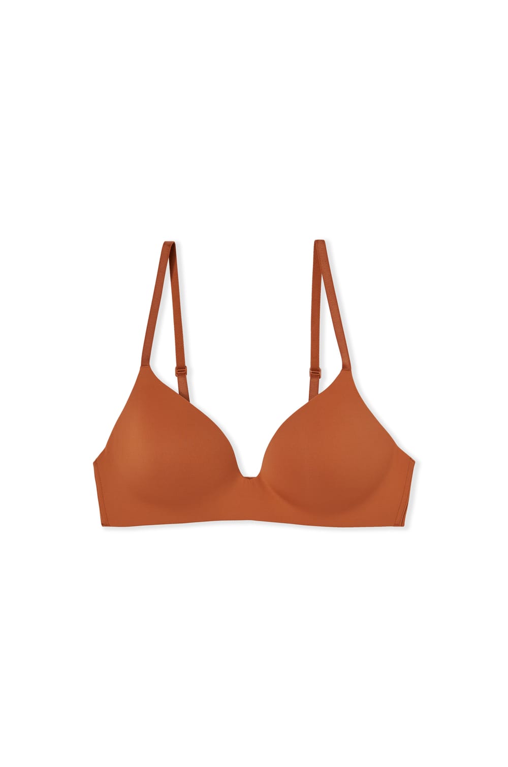 Soutien-gorge triangle sans armature en microfibre;${refinementColor}