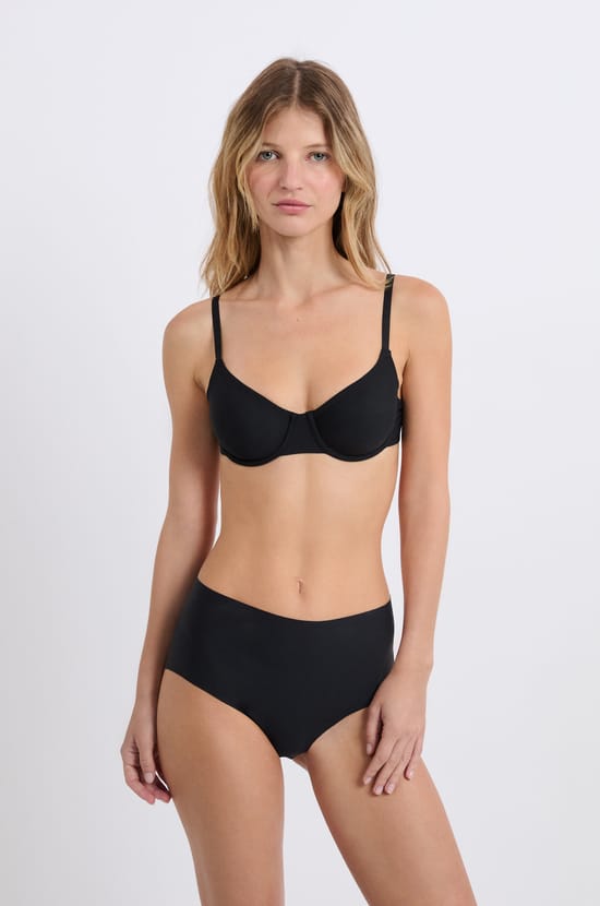 Microfibre midi brief;${refinementColor}
