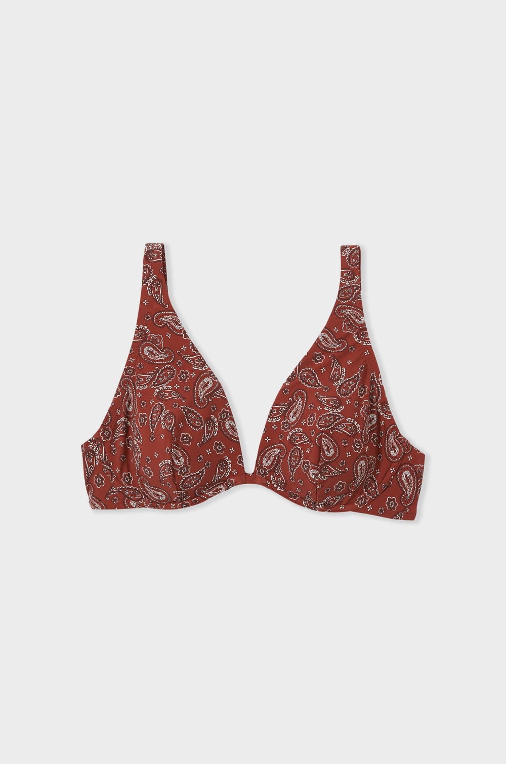 Triangel-Bikini-Top mit Bügel;${refinementColor}