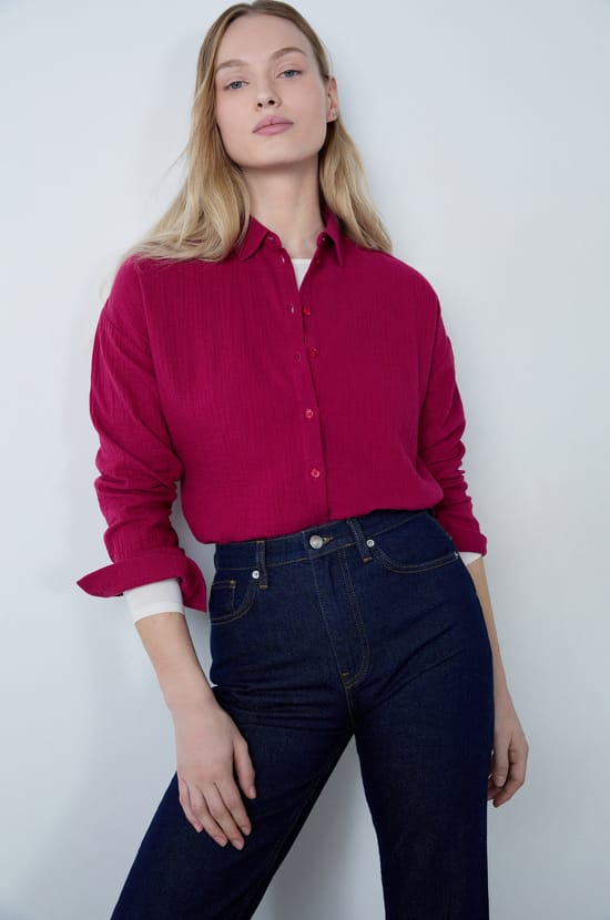 Chemise en coton;${refinementColor}