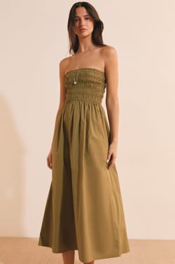 Robe longue en coton;${refinementColor}