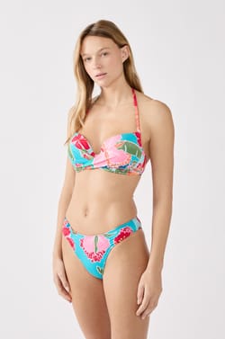 Push-up Bikini-Top mit Print;${refinementColor}