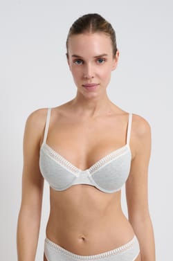 Soutien-gorge N.4 - Le coques fines en coton biologique;${refinementColor}