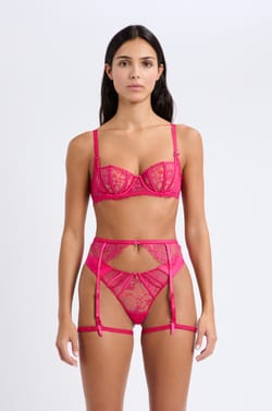 Liguero de encaje;${refinementColor}