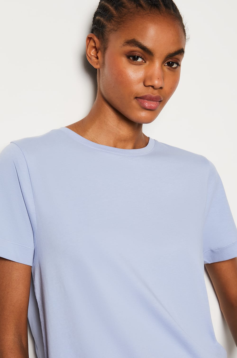 Short Sleeve Cotton T-Shirt;${refinementColor}