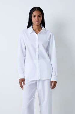 Cotton Pajama Shirt;${refinementColor}