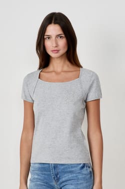 Short-sleeved cotton T-shirt;${refinementColor}