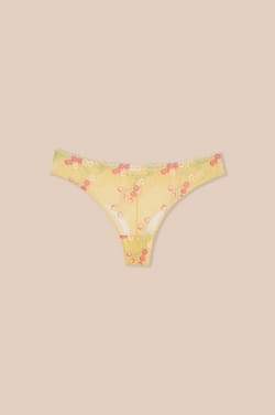 Tanga avec motifs fruits brod&eacute;s;${refinementColor}