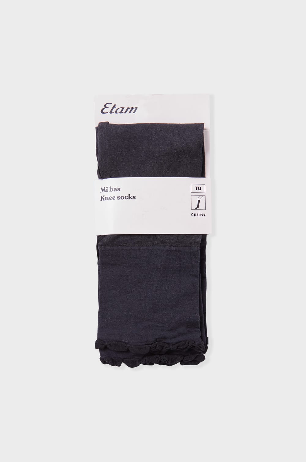 2 pairs of sheer knee-highs - 15D;${refinementColor}