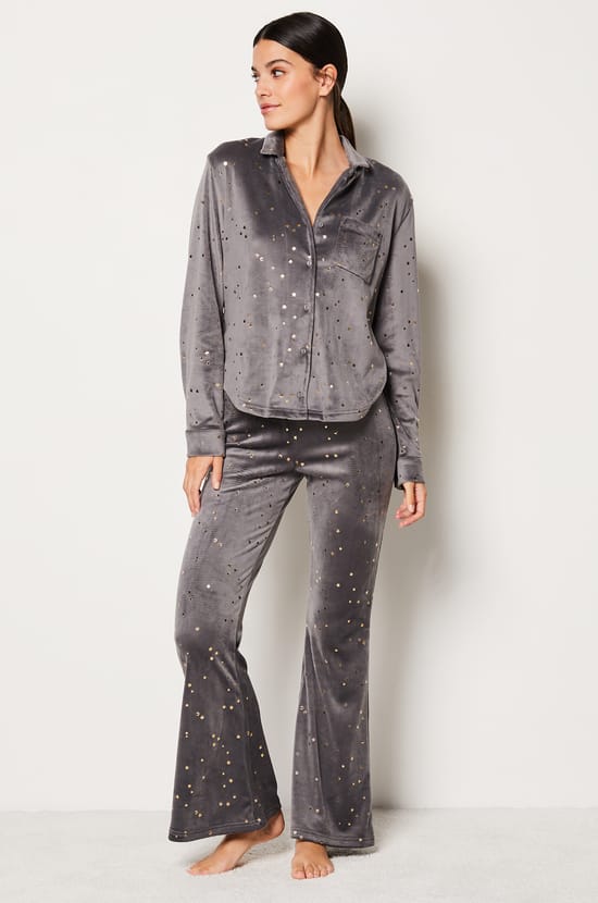 Chemise de pyjama étoile;${refinementColor}