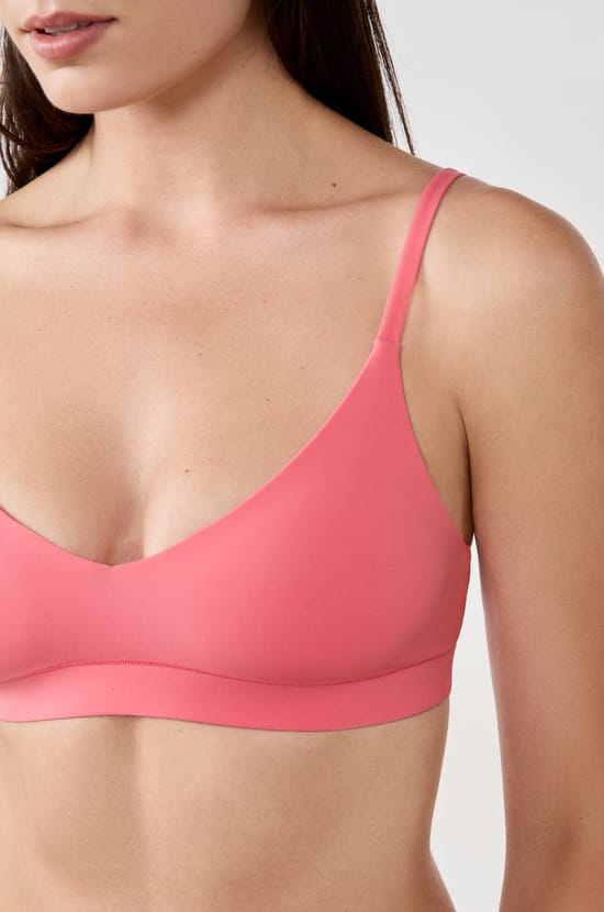 Soutien-gorge triangle en microfibre;${refinementColor}