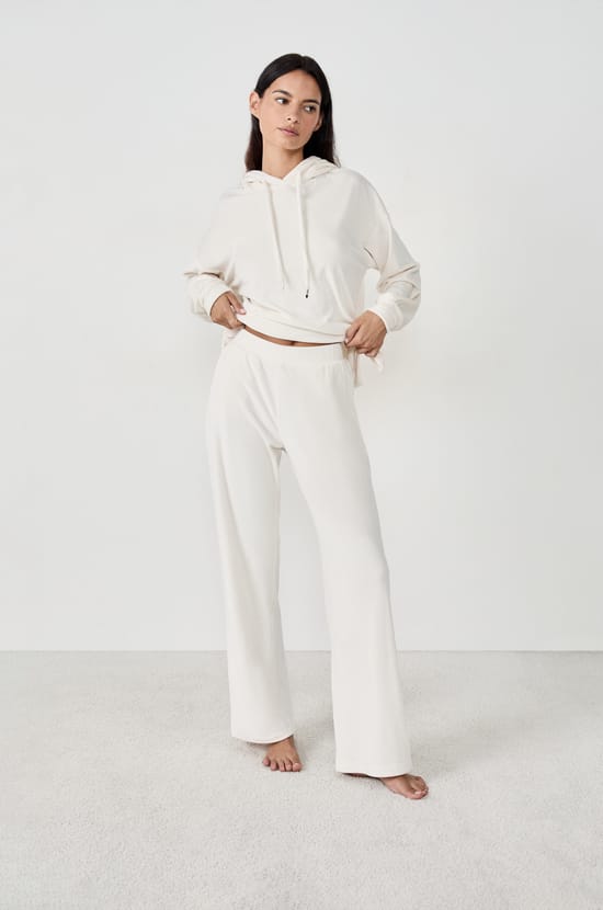 NOT US - Pantalon de pyjama effet velours;${refinementColor}