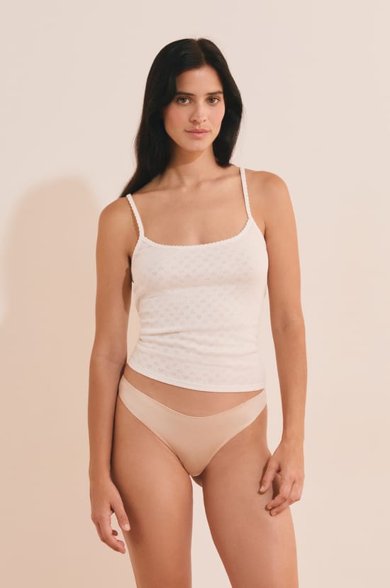 Microfiber Thong;${refinementColor}