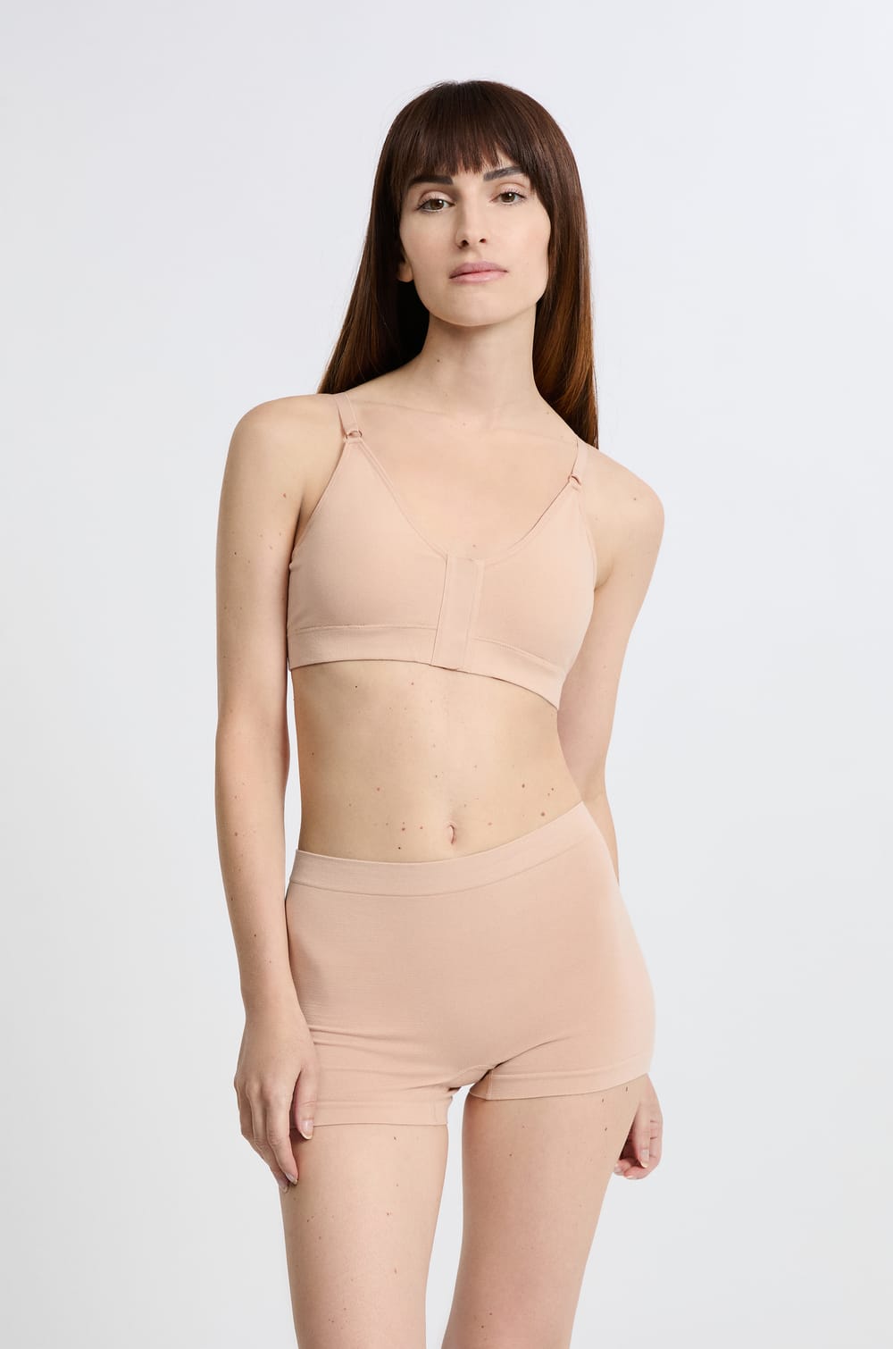 Post-mastectomy Cotton Bralette;${refinementColor}
