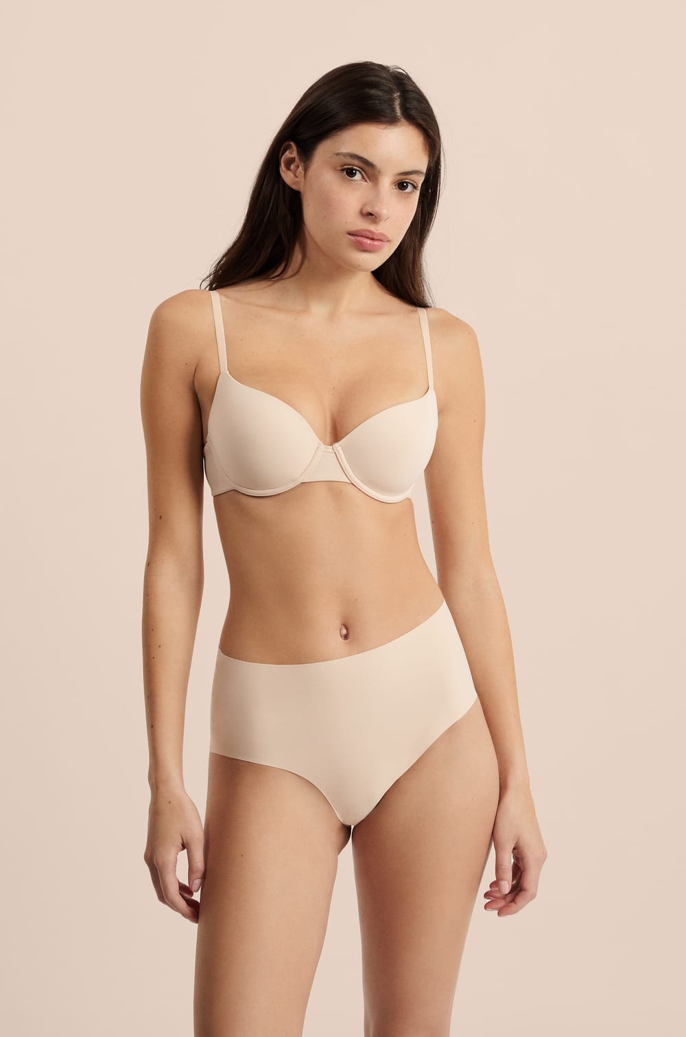 Culotte midi en microfibre;${refinementColor}