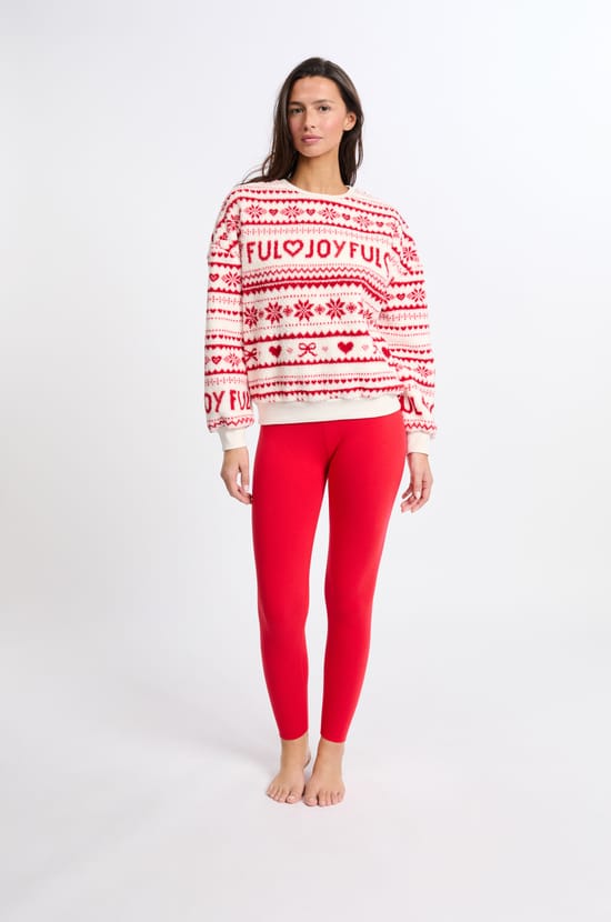 Sweatshirt à motifs;${refinementColor}