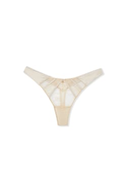 Lace and Satin Thong;${refinementColor}