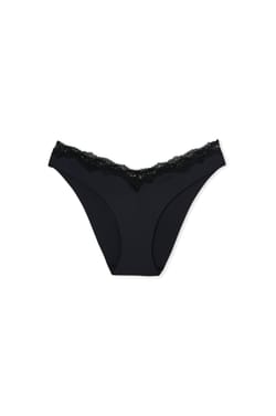 Culotte avec d&eacute;tail dentelle;${refinementColor}