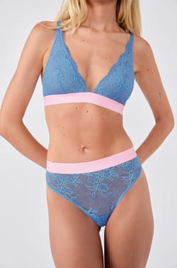 Lemonade Dolls x Etam Lace Thong;${refinementColor}