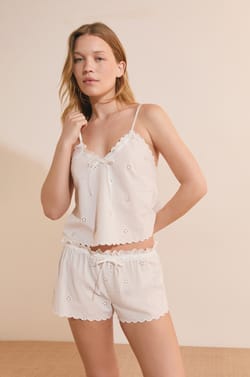 Top de pijama estampado de algod&oacute;n;${refinementColor}