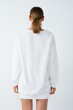 Fleece Pajama Sweatshirt;${refinementColor}