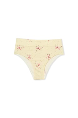 Culotte midi &agrave; motifs;${refinementColor}