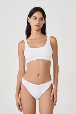 Reversible Bralette in Stretchy Organic Cotton;${refinementColor}