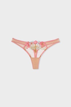 Embroidered Thong;${refinementColor}