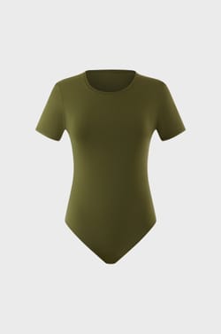 Body manches courtes en microfibre;${refinementColor}