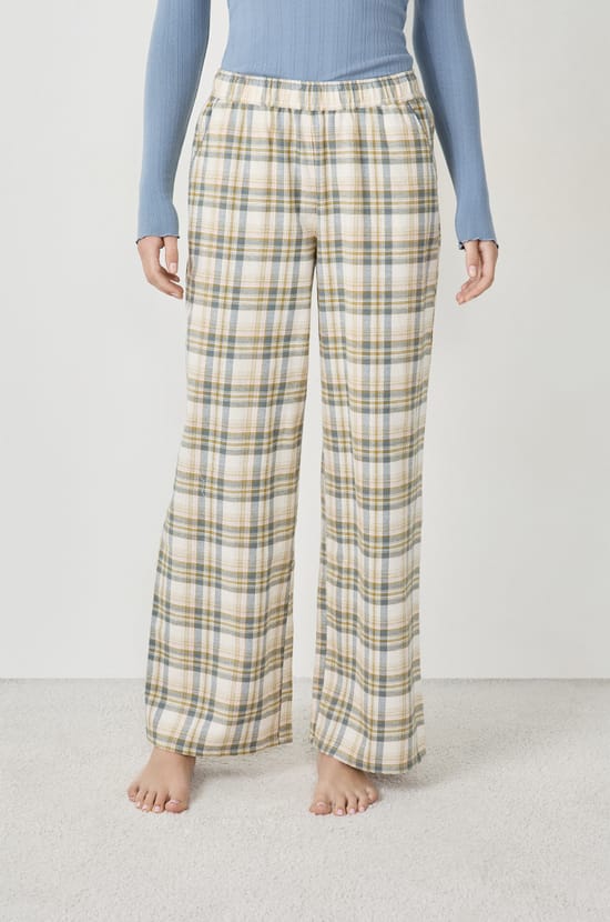 Pantalon de pyjama à carreaux;${refinementColor}