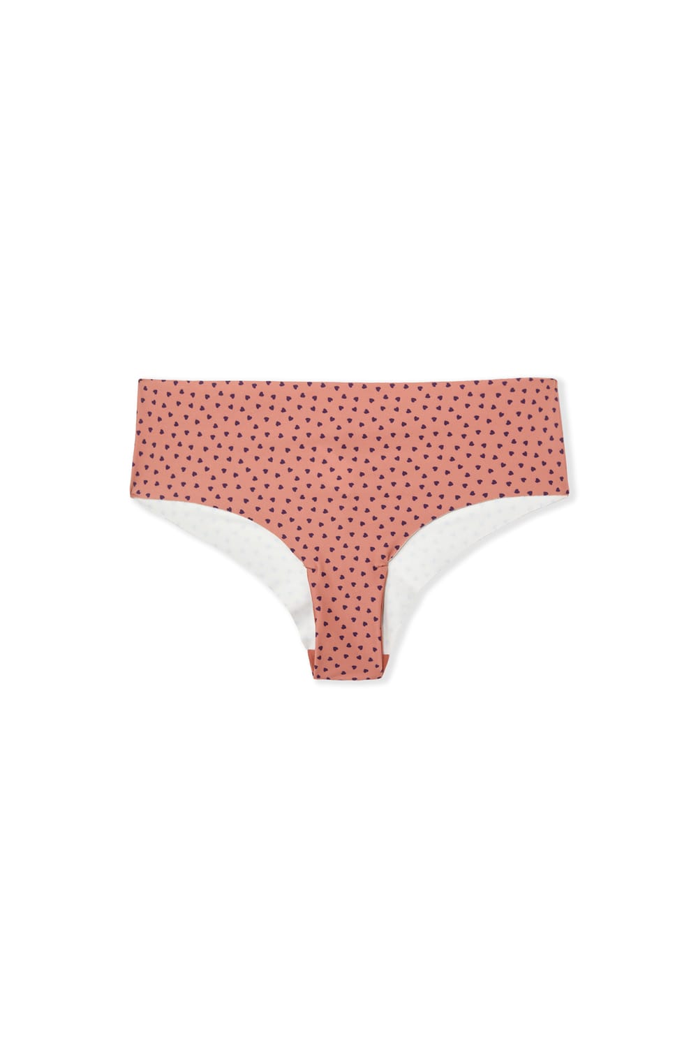 Hipster z mikrofibry bez szw&oacute;w w serduszka;${refinementColor}